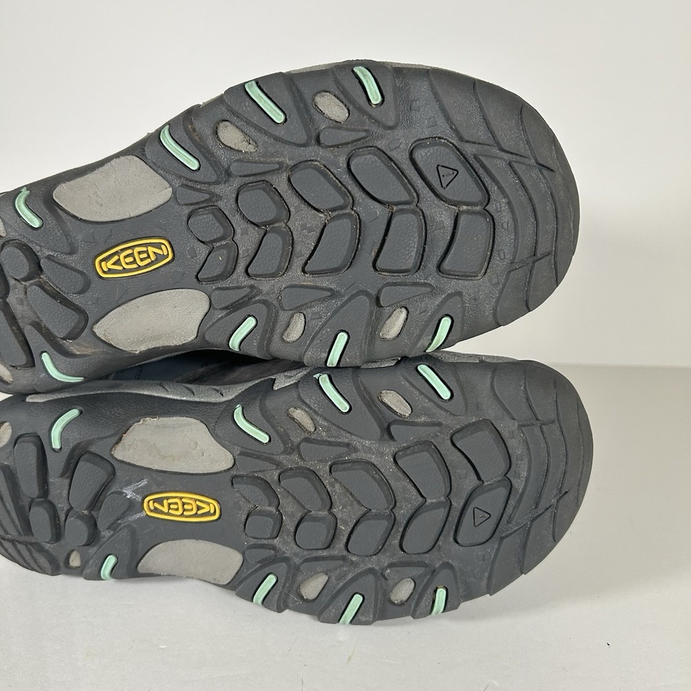 KEEN Womens Steens Mid Gray Hiking Boots Outdoors Size 9 (4504609) - Picture 13 of 16